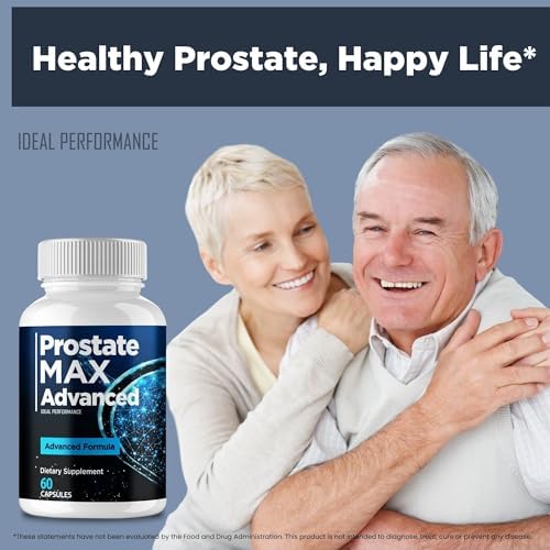 Prostate Max Supplement, Prostate Max Advanced Capsules for Men - Maximum Strength for Daily Wellness & Comfort, All Natural
