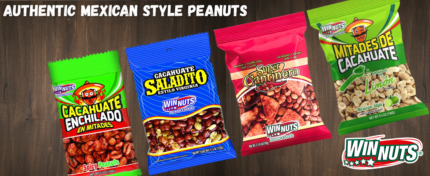 pumpkin seeds pork rinds winnuts peantus cacahuate limón habanero chips mexico potato lemon kettle