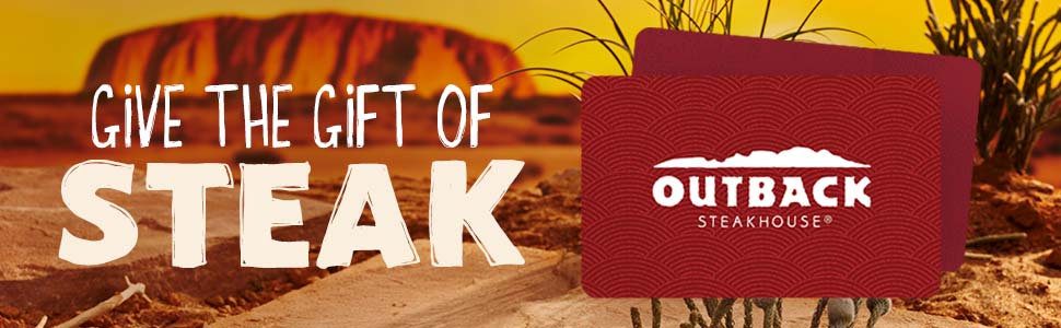 outback steak father's dad gift occassion birthday anniversary celebrate happy hour date present