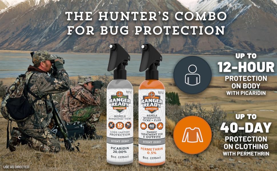Picaridin and Permethrin