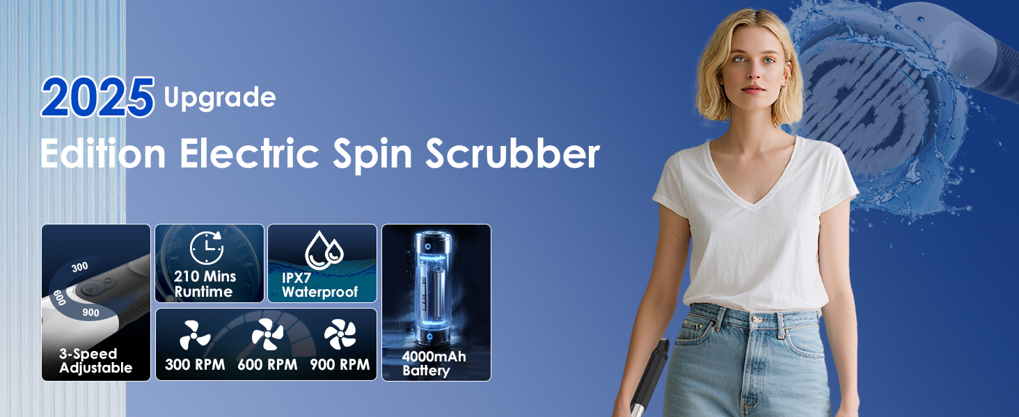 Electric Spin Scrubber