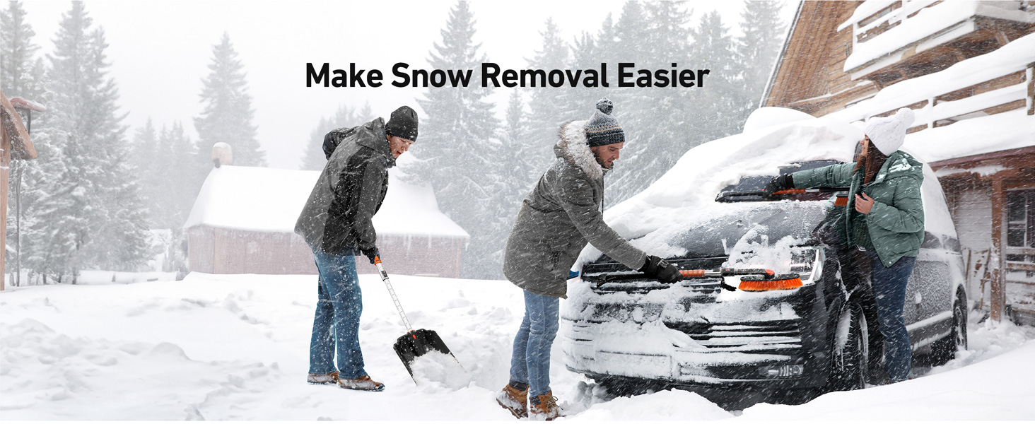 snow brush kit