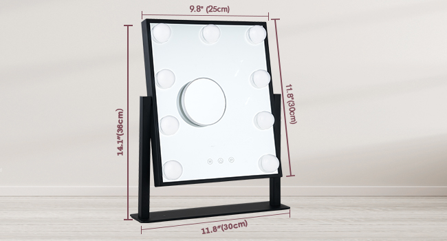cute vanity mirror with lights
