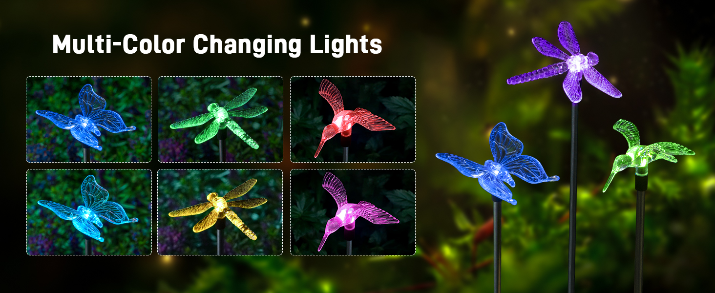 solar stake lights