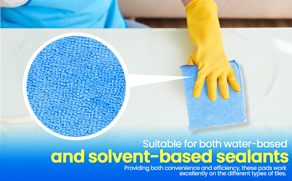 Suitable for both water-based and solvent based sealants.