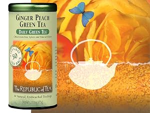 Ginger Peach Green Tea