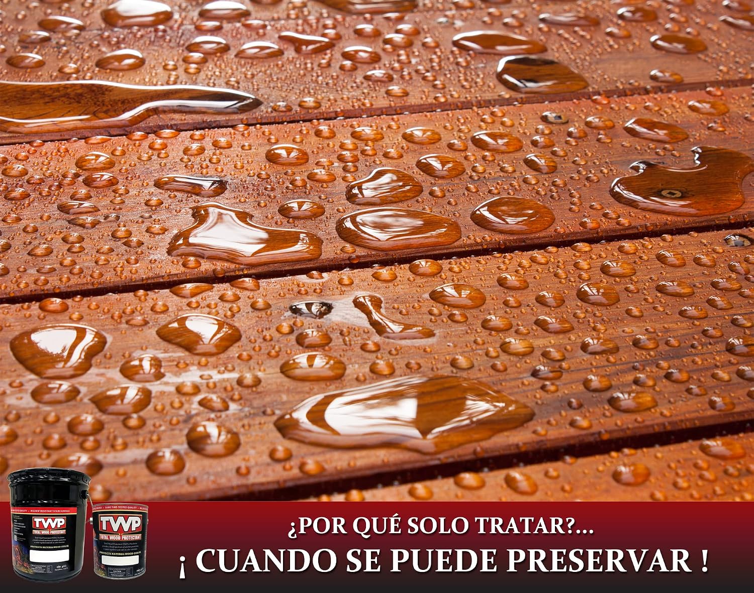 TWP 101 Pro-Series Cedartone Exterior Wood Stain & Protectant — Oil-Based, Mildew Resistant, Water Repellent — for Decks, Fences