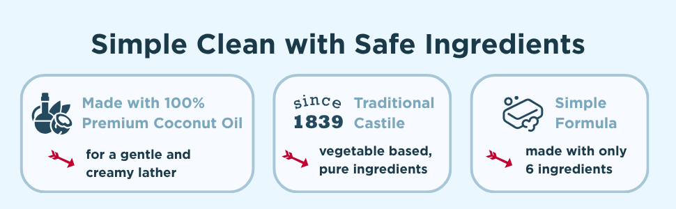 Simple Clean with safe ingredients