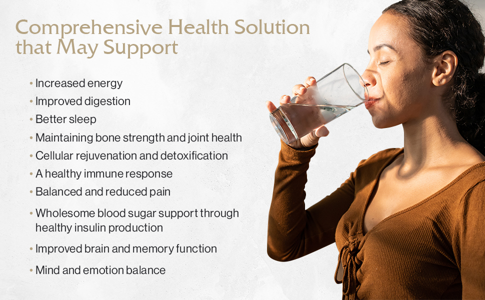 Health Support Consistent Usage May Support With Increased energy, Better sleep, and more