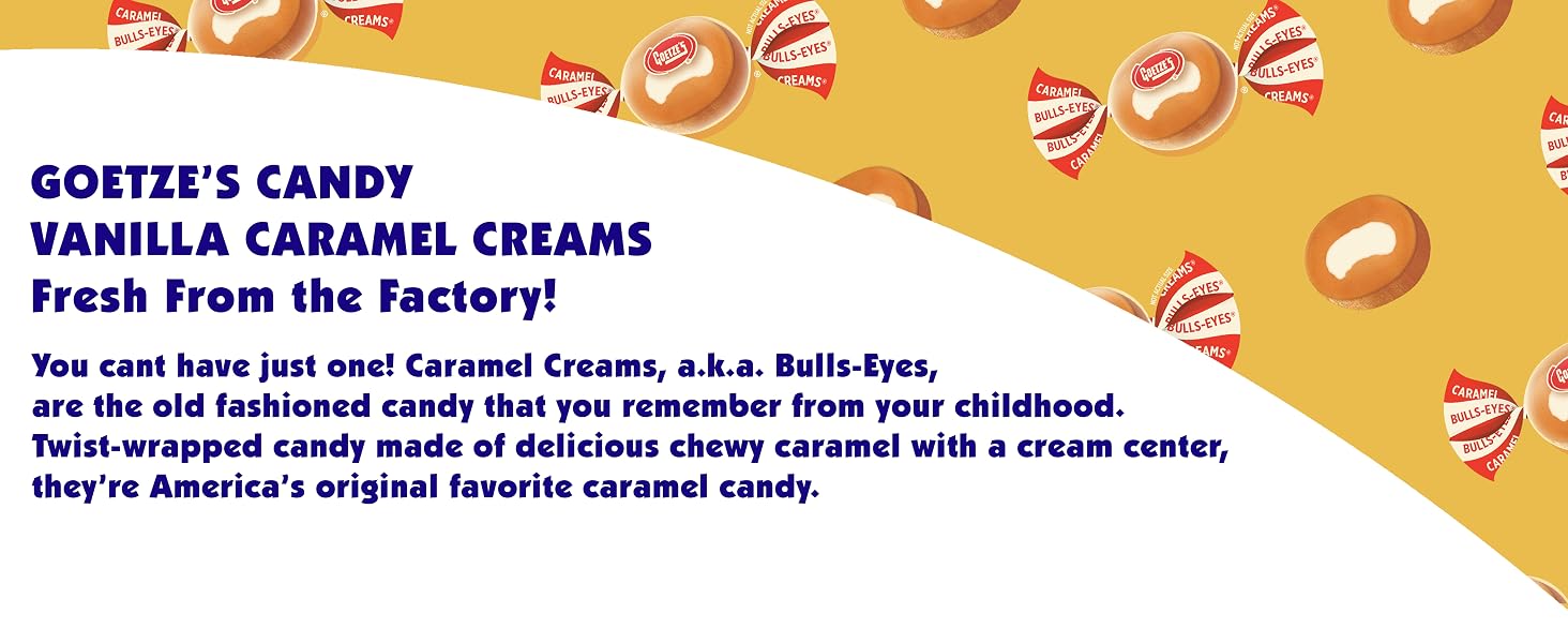 bulls eye candies twist wrapped original caramel candy fresh real dairy cream comfort candy retro