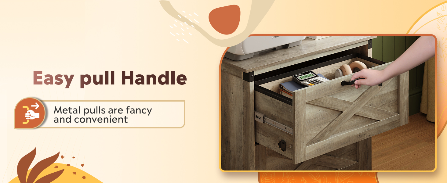 wood file cabinet