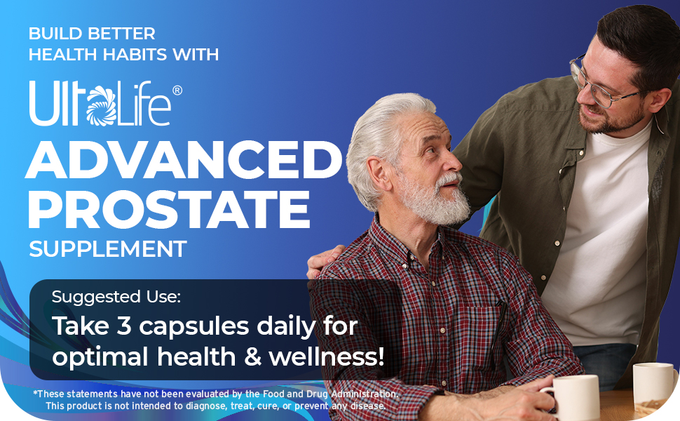 UltaLife prostate support frequent urination prostate complex prostate formula prostate health