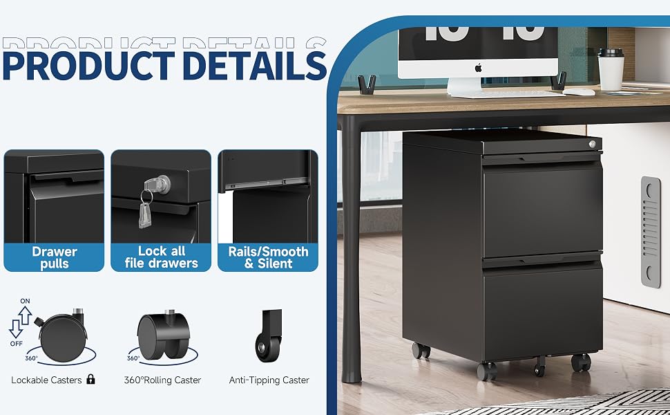 filing cabinet with lock