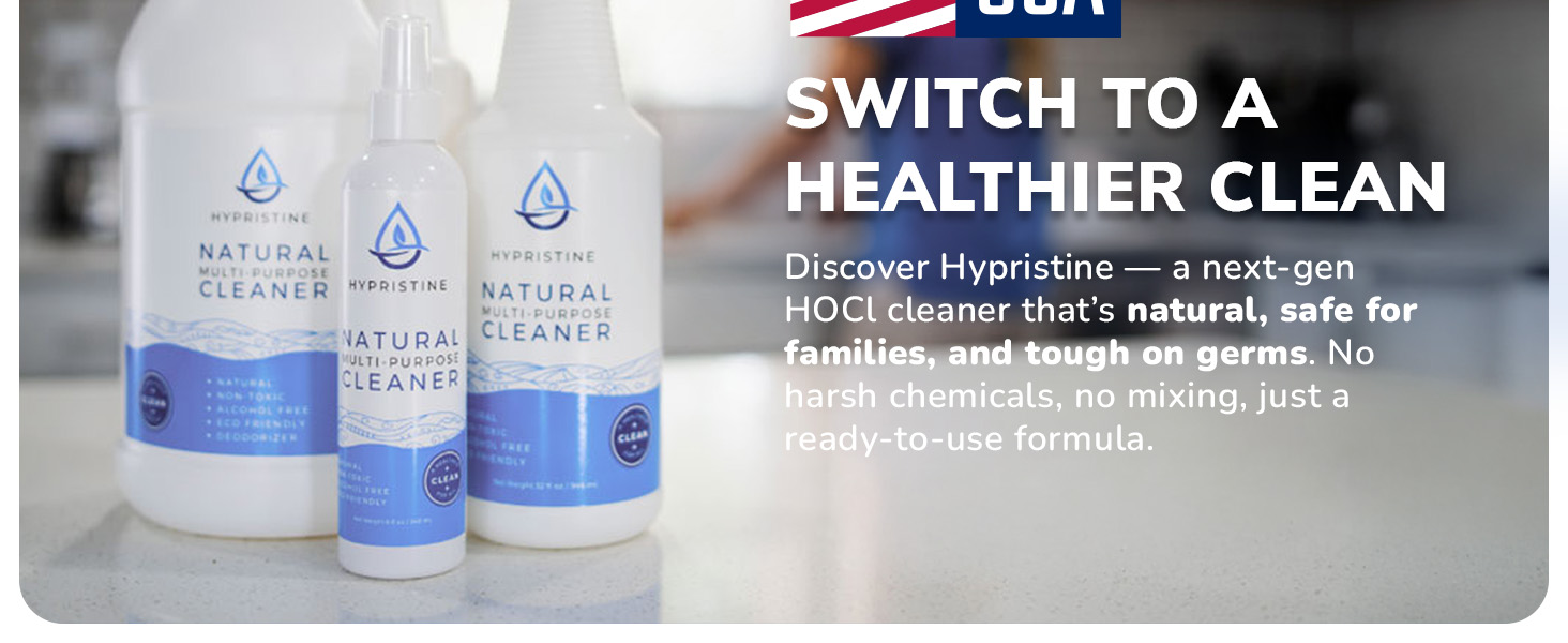 Switch to a heatlhier clean