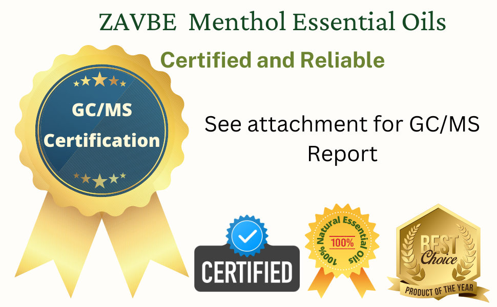 120ml Menthol Essential Oils, 4oz Menthol Essential Oils