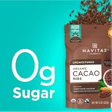 cacao nibs chocolate raw smoothies yogurt toppings