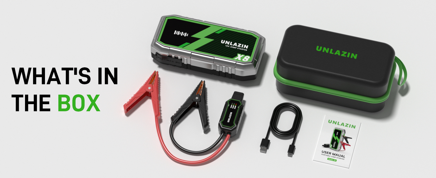 X8 10000A Jump Starter