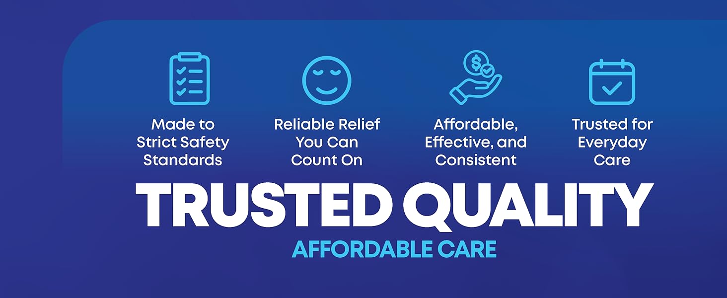 GenCare Mucus Relief Guaifenesin 400mg trusted affordable care, made to safety standards