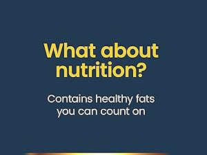 nutrition, contains healthy fats you can count on