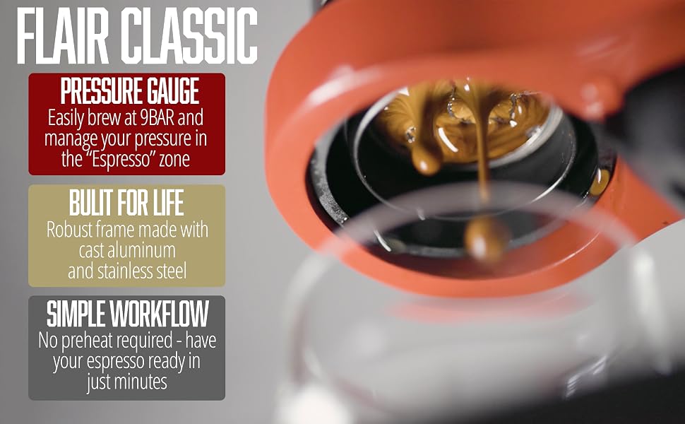 Flair Classic Manual Espresso Coffee Maker