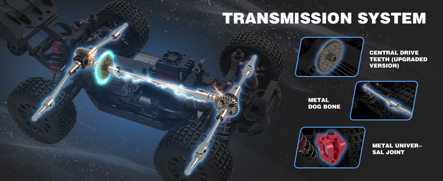Reinforced Metal Drivetrain