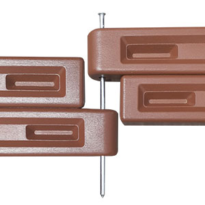 12 inch plastice borders with spike