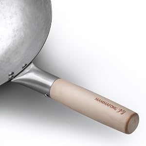 kitchen restaurant Stir-fry real chino lightweight pow wok shop two handle nonstick metal stovetop