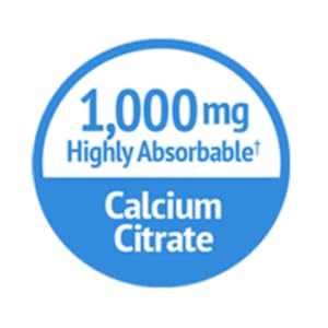 1000mg Highly Absorbable Calcium Citrate