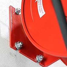 Spring-powered automatic recoil designed for indoor and outdoor use.