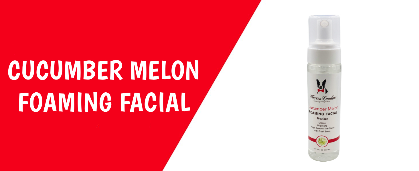 Cucumber Melon Foaming Facial for Dogs