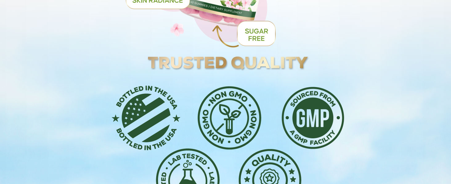 hair vitamin gummies natural gmp non gmo