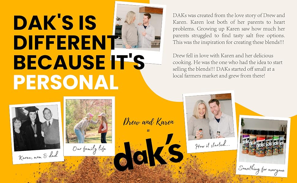 DAK&amp;amp;amp;#39;s Spices Seasoning Blends are 100% Salt &amp;amp;amp;amp; Sugar Free