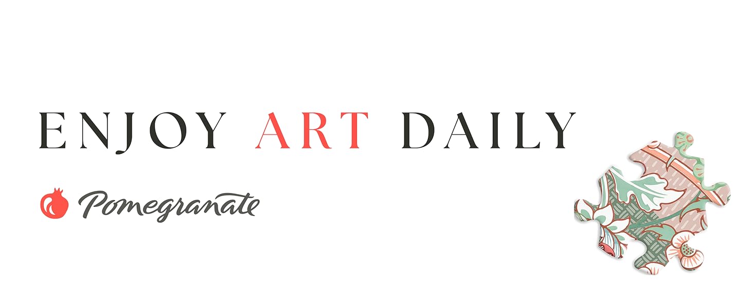 Pomegranate Puzzles, Enjoy Art Daily