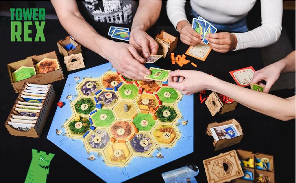 Catan orginizer game process