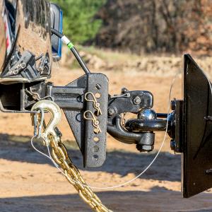 CURT Pintle Hitch Trailer Lunette Ring Pintle Hook