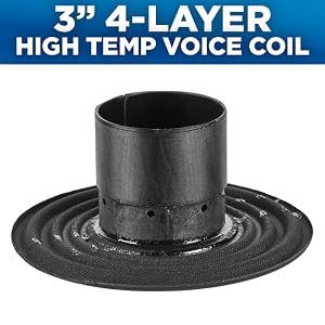 3" 4-Layers High temp Voice coil