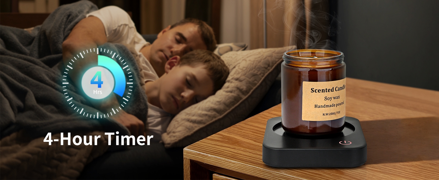 candle warmer plate