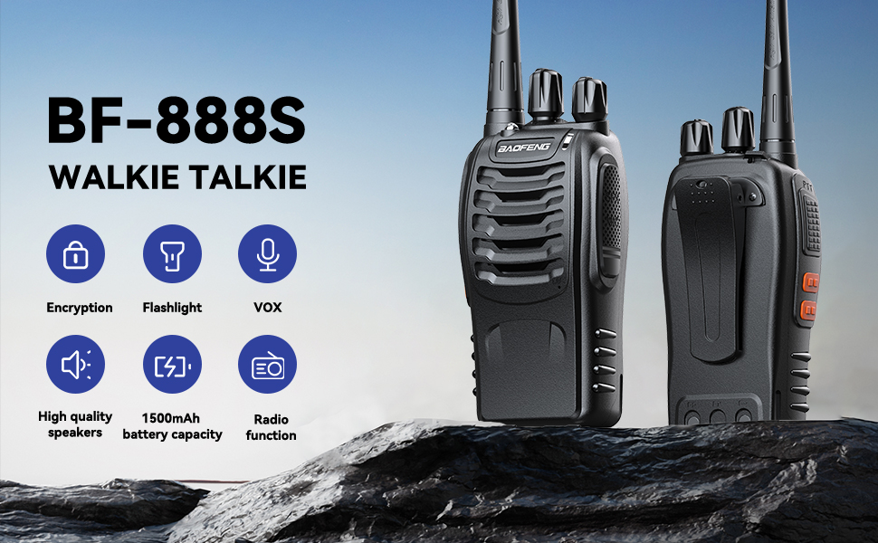 BAOFENG walkie talkies long range for adults