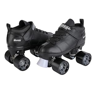 Two black skatesbullet skate