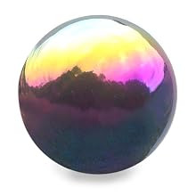 Gazing ball, yard decoration, yard art, glass yard ball, glass ball, stainless steel ball