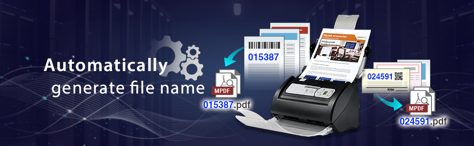 Barcode auto file name