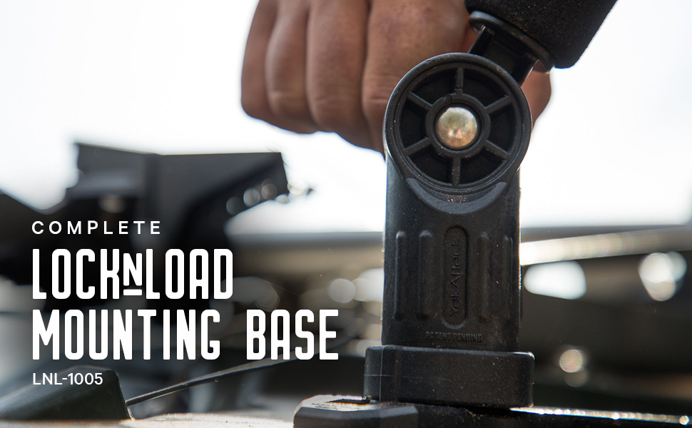 yakattack locknload complete mounting base lnl-1005