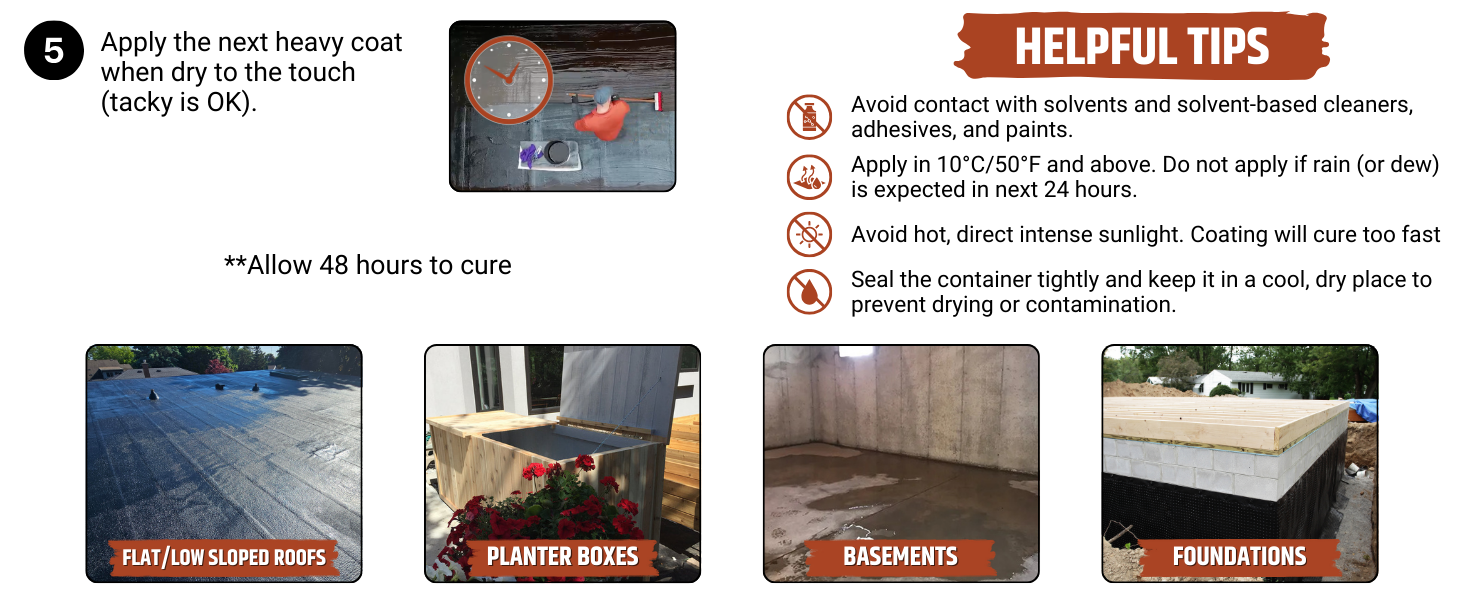 waterproof sealer, roof leak sealant, driveway sealer, home improvement, black paint