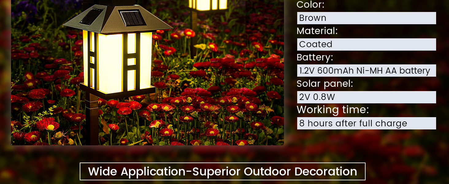 solar garden lights