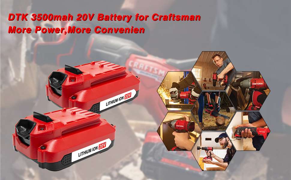 for Craftsman 20V Battery CMCB201