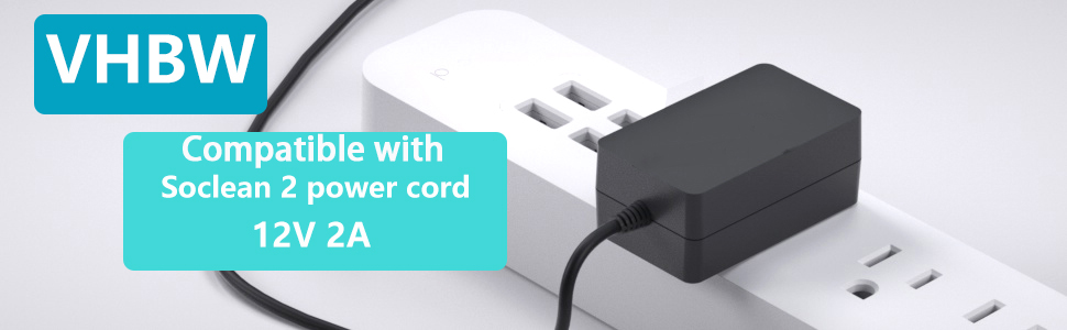 compatible with soclean power cord
