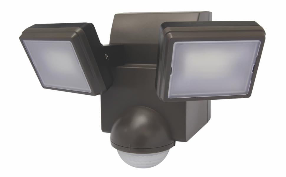 Led motion security sensor battery beams light outdoor shed detection wireless garage basement deck