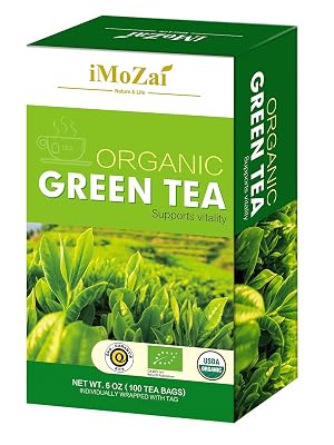 green tea bags