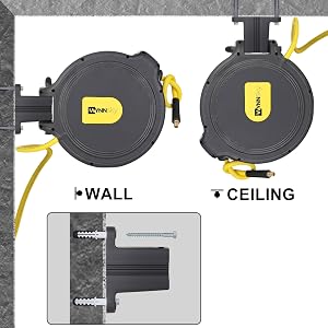 air compressor hose reel