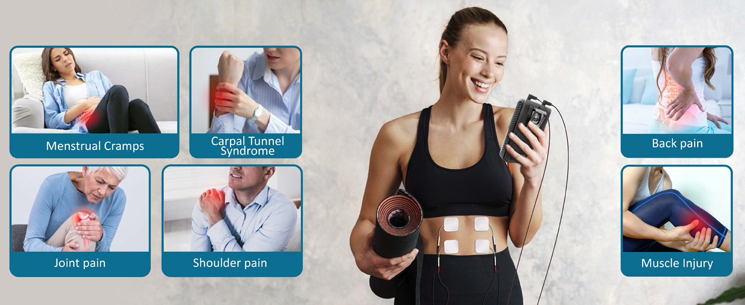 tens,ems,4 channel tens, muscle stimulator,nmes, best tens, best ems, high-end ems